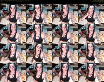 BadlandBandit — 5 minute MyFreeCams camgirl rip, SD, Feb 11, 2019