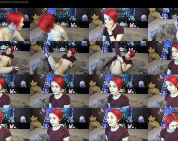 midnightpixie — 15 minute Chaturbate female camgirl rip, 720p, Apr 10, 2019