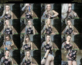MsCheeks — 24 minute MyFreeCams camgirl rip, 480p, Apr 21, 2019