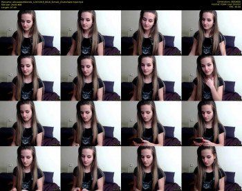 alexasweetblonde — 8 minute Chaturbate female camgirl rip, 480p, Jul 12, 2019