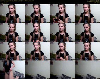 alexasweetblonde — 50 minute Chaturbate female camgirl rip, 480p, Jul 18, 2019