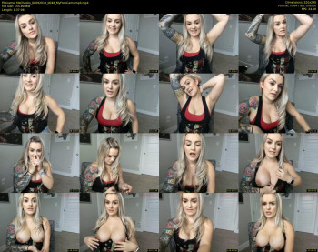 MsCheeks — 98 minute MyFreeCams camgirl rip, SD, Sep 8, 2019