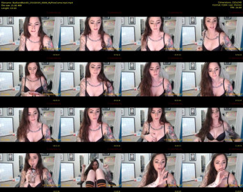 BadlandBandit — 17 minute MyFreeCams camgirl rip, SD, Oct 23, 2019
