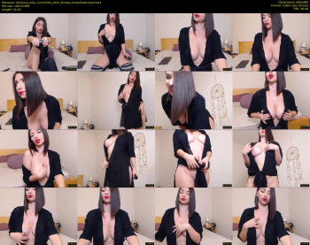 delicious_mila — 34 minute Chaturbate female camgirl rip, 480p, Nov 12, 2019