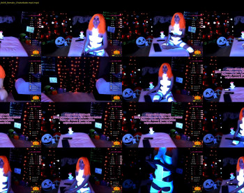 midnightpixie — 35 minute Chaturbate female camgirl rip, 1080p, Oct 3, 2020