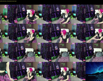 midnightpixie — 53 minute Chaturbate female camgirl rip, 1080p, Apr 28, 2021