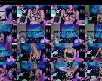 midnightpixie — 55 minute Chaturbate female camgirl rip, 1080p, Aug 7, 2022