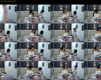 whiteandpiink_ — 5 minute Chaturbate couple camgirl rip, 1080p, Aug 19, 2022