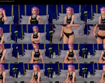 evalavin — 7 minute Chaturbate female camgirl rip, 720p, May 20, 2023