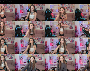 evalavin — 120 minute Chaturbate female camgirl rip, 720p, Feb 25, 2024